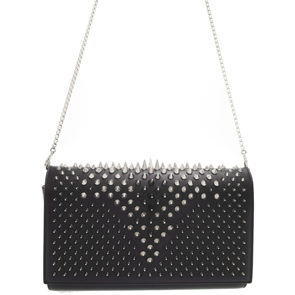 Christian Louboutin Paloma Clutch Spike Jurassic Shoulder Bag